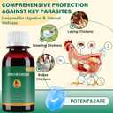 Chickens & Poultry Routine Care Liquid, Farm Use Feeding Formula, 100ml