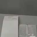 Hoolerry 3 Pcs Clear Hard Zipper Case Hard Plastic Zipper Pouch Makeup Bag Portable Travel Organizer for Cosmetics, Office Supplies, Documents & Toiletries(White,Xs)