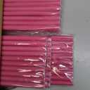 WILLBOND 60 Pieces Flexible Curling Rods Hair Curlers Rollers Twist Flexi No Heat Rods Rollers for Long Short Hair Women(0.3 x 7 Inch,Pink)