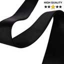 Adjustable TSA Luggage Straps,Cross Suitcase Belts 3-Digit Combination Lock for 20-34" Suitcases,Great Travel Accessory (Black)