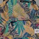 Drawstring Backpack with Mesh Pockets String Gym Bag Sackpack Sandproof Water Resistant Beach Backpack for Men Women (01-gray Leaves)