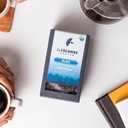 La Colombe Bleu Organic Dark Roast Drip Grind Ground Coffee - Notes of Cocoa, Macadamia & Sweet Cream, 12 Ounce (Pack of 1) (EXP 06/19/26)