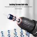 High-Magnetic screwdriver Drill Bit Set，Strong Magnetic Durability Screwdriver Drill Bit Set，Anti-Slip Electric Screwdrivers Set