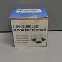 16 Pcs Chair Leg Protectors for Hardwood Floors, Silicone Felt Furniture Leg Cover Pad for Protecting Floors from Scratches and Noise, Smooth Moving, Small(Fit Round Diameter5/16" to 1-5/16")