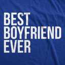 Best Boyfriend Ever T Shirt Funny Dating Shirt I Love My Boyfriend Tee (XX-Large)