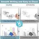OWill Dry Erase White Board, 8 X 12 Small Whiteboard with Stand, Mini Whiteboard A4 Magnetic Desktop Board & Portable Double-Sided White Board Easel Drawing in School & Home