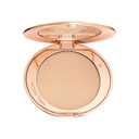 Charlotte Tilbury Airbrush Flawless Finish Setting Powder  PoreBlurring Pressed Powder for Face Makeup to Minimize Shine with a SoftFocus Finish  2 Medium