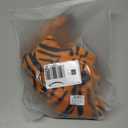 Anelekor Dog Tiger Halloween Costume Cat Hoodies with Bunny Ears and Tail Puppy Warms Hooded Coat Pet Winter Clothes for Small Medium Dogs Kitten Kitty (Orange, X-Large)