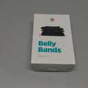 Pet Parents Washable Belly Bands for Male Dogs (3pack) + Extendrs of Durable Dog Diapers Male, Premium Male Dog Diapers & Dog Wraps (Medium, Black) (Medium (16-20"))