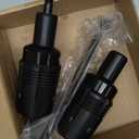 Fit for Kawasaki Ninja 650 KRT 2025 Ninja650 EX650 2017-2023 2024 2025 Z650 RS Z 650 CNC Motorcycle Frame Sliders Crash Protector Crash Pad Falling Protection (Black)