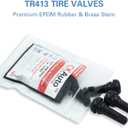 CKAuto TR413 Rubber Snap-in Tire Valve Stem (100pcs/bag)
