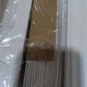 35" W x 60" H Cordless Faux Wood Blinds, 2" Slat, White, Room Darkening, Light Filtering, Waterproof, Inside/Outside Mount