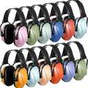 Amylove 12 Pcs Kids Ear Protection Noise Cancelling Headphones Ear Muffs Bulk 27db Adult Noise Reduction Hearing Earmuff