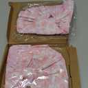 Suncalla 2 Pcs Spring Cherry Blossoms Wreath Bows 19.6'' x 11.8'' Large Tree Topper Pink Ornament Rustic Burlap Wreath Sash for Front Door Spring Party Yard Doorway Indoor Outdoor Wall Decor
