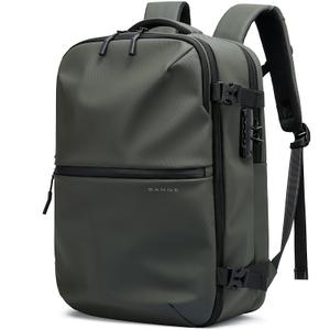 BANGE Travel Laptop Backpack for 15.6inch, Waterproof Weekender Bag with Water Bottle Holder, Carry-On Suitcase Luggage Backpack for Airline Traveling