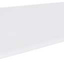 M-D Building Products 4-Inch x 120-Feet Dry Back Vinyl Wall Base, Flexible Dry Back Vinyl Trim with Toe - Easy Install Molding Trim for Floors, Baseboards, Bulk Roll, Snow White (75507)