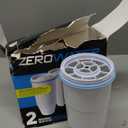ZeroWater Official Replacement Filter  5Stage 0 TDS Filter Replacement  System IAPMO Certified to Reduce Lead, Chromium, and PFOA/PFOS, 2Pack