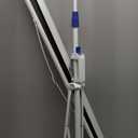 Pyle 40-Inch Portable Projector Screen with Tripod Stand - Lightweight and Durable Movie Projector Screen, Easy Pull Setup, 4:3 Aspect Ratio, Perfect for Indoor/Outdoor Use, Schools & Conferences