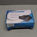 Memory Foam Seat Chair Cushion for Relieves Back Sciatica Pain Tailbone Pain Coccyx Degenerating Disc Orthopedic Osteoarthritis Prostate Cushion Low Back Pain Cushion Hip Shaping (Dark Gray)