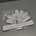 2 x Gatherfun Autumn Children School Party Decor, 12ct Fall Thanksgiving Paper Headbands - Color Your Own Turkey Activity Headbands, Thanksgiving Party Craft Activities & Turkey Party Favors