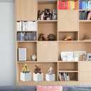 Small Buffet Risers Display Stands, 6 PCS White Acrylic Cube Boxes Nesting Risers with Hollow Bottoms for Catering/Dessert/Collectibles/Jewelry/Figures Show