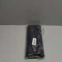 Rnivvi Silicone Coffee Mat, 12" x 19" Waterproof Raised Edge Coffee Bar Mats for Espresso Machine Station Accessories, Heat Resistant Dish Drying Pad for Kitchen Counter, Rubber Bar Decor Pad, Black