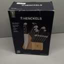 HENCKELS Statement Premium Quality 15-Piece Set with Block, Natural, Razor-Sharp, German Engineered Informed by 100+ Years of Mastery, Lightweight and Strong, Dishwasher Safe