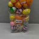 Garma 36 PCS Easter Hanging Plastic Eggs Decorations Colorful Eggs Painted Ornaments with Bow, Easter Tree Ornaments Decor for DIY Crafts Party Favor Home Decor Pascua Exchange Gifts