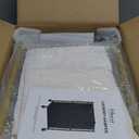 WOWLIVE Laundry Hamper with Wheels,Metal Wire Frame Rolling Laundry Basket with Removable bag,100L Dirty Clothes Hamper Organizer Dorm Room Storage for Bedroom,Bathroom,Golden (100L (16.9x 12.2 x 28.1 Inches))