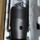 ULTTY Bladeless Tower Fan and Air Purifier in one, 90 Oscillating Bladeless Fan with Remote, Touch, 8H Timer, Floor Fans for Bedroom Whole Room Home Office R021, Black (Medium, Black)