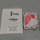 Zhanmai 24 Pcs Valentine's Day Refrigerator Magnets Valentine's Day Car Magnets Car Stickers Heart Dishwasher Fridge Magnetic Kitchen Metal Door Decal for Love Accessories DIY Crafts