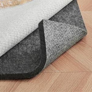 9x12 Non Slip Rug Pad Gripper, 1/4" Thick Cushioned Carpet Pads for Hardwood Floors, Felt and Silicone Backing, Under Area Rugs Anti Skid Mat Keep Rugs in Place