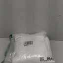 Amazon Basics Hypoallergenic Quilted Plush and Breathable Mattress Topper Pad, 18 Inches Deep, Queen, White