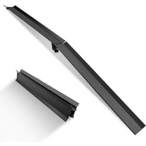 Heavy Duty Bike Rack Loading Ramp, Mopeds Ramps, Foldable E-Bike Ramp, Compatible with Various Vehicle-Mounted Bicycle Racks Suitable for Mountain and Road Bikes and Mopeds, Holds Up to 150 LBS