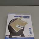 fuioopasz TV Antenna Indoor for Local Channels, 2025 Long Range Antenna for Smart TV 360° Reception, Digital TV Antennas for All Smart/ Old TVs, Supports 4K 1080P HD VHF UHF