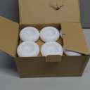 Aignis 24pcs Flameless Floating Candles Waterproof, 200Hr 3LED Floating Tea Lights with Battery, Water-Activated Candles for Pool, Wedding Centerpieces, Bath & Spa, Easter Decoration (Elegant White)