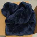 BEDELITE Fleece Blanket Navy Blue Throw Blankets for Couch & Bed, Luxury Plush Cozy Fuzzy Blanket 50" x 60", Super Soft Warm Lightweight Throw Blanket for Travel Camping