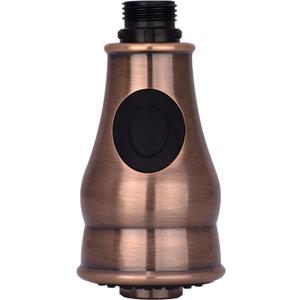 Akicon Antique Copper Pull-Out Spray Head Replacement Part for Kitchen Sink Faucet (AK232-AC)