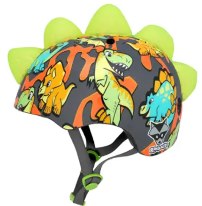 Kids Helmet Dinosaurs Light Up XS Size