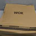 Carbon Steel Wok, 13-Inch, Pre-Seasoned, Non-Stick, with Lid and Spatula, Flat Bottom, Ideal for Stovetop Cooking, SteelTop Wok