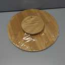 Copco Versatile 14-Inch Bamboo Lazy Susan: Cabinet Storage, Table Turntable, and Charcuterie Serving Solution - Stylish, Durable, and Perfectly Sized