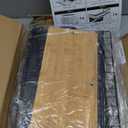 2 Set Magnetic Shelf for Refrigerator with Wood Lid, Fruit Potato & Onion Storage Bins, Pantry Organizers & Storage, Large Container Magnetic Spice Rack for Refrigerator, Kitchen Counter, Cabinet (Black)