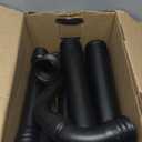 Zipcase Gutter Cleaning Kit - 9.25 ft Safe, with 360 Adjustable Nozzle, Ground-Level Leaf Blower Gutter Attachment Compatible with EGO 530CFM / 580CFM / 575CFM / 650CFM/ 615CFM/LBX6000 Leaf Blowers