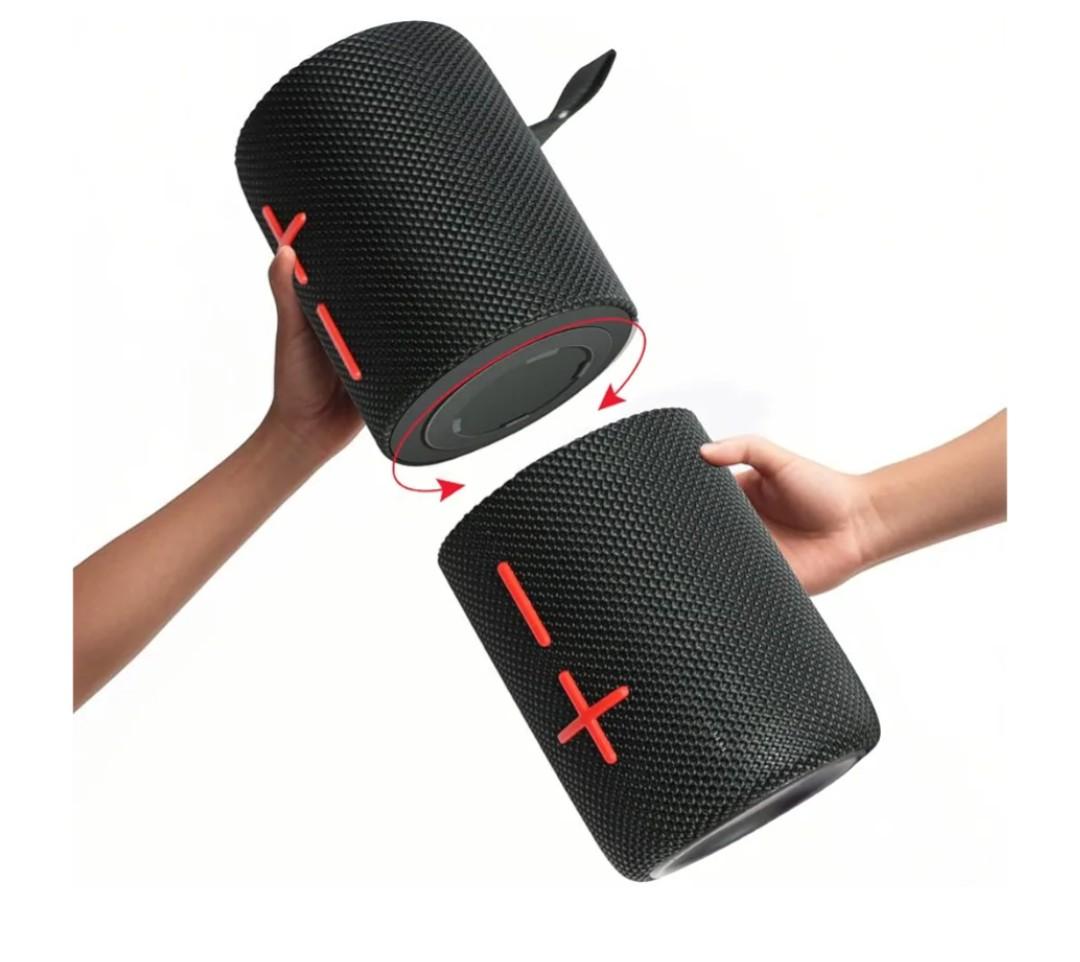 CYBORIS 2 in 1 Portable Splittable 40W Dual Bluetooth Speaker, Waterproof Split Wireless Speaker V5.3 with Deep Bass Loud Stereo Sound, 24H Playtime, True Wireless Pairing for Home, Outdoor or Travel