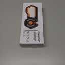 6-Stage Knife Sharpener - Premium Kitchen Knife Sharpeners - Adjustable Handheld Manual Knife Sharpeners for Kitchen Knives, Scissor and Chef Knife.Easy for beginners to use (ORANGE)