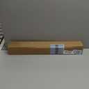 No Tools No Drill Cordless Roman Shades for Indoor Windows 100% Blackout, for Window Size 23" W  48" H Charcoal