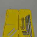 9 PCS Hex Key Set, Ball-End Allen Wrench Set, CR-V Allen Key Set, Metric Hex Wrench Set with 1.5-10MM Sizes, Ergonomic Non-Slip Portable Storage Case for Furniture, Bike, Electronics