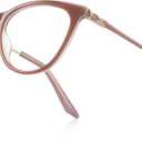 Cat Eye Reading Glasses for Women Blue Light Blocking Readers- Acetate Frame Spring Hinge