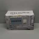 32-122inch Corner Shower Caddy Tension Pole White, Rustproof Drill-Free Shower Shelves for Bathroom Bathtub Washbasin, Adjustable Shower Organizer with 4 Tier Patent Stable Shelves & Towel Bars