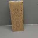 Silicone Cooking Utensils Set - AVGPD Silicone Kitchen Utensils for Cooking Wooden Handles, 446°F Heat Resistant Kitchen Utensil Spatula Sets w Holder, Gadgets for Non-Stick Cookware BPA FREE (Khaki)